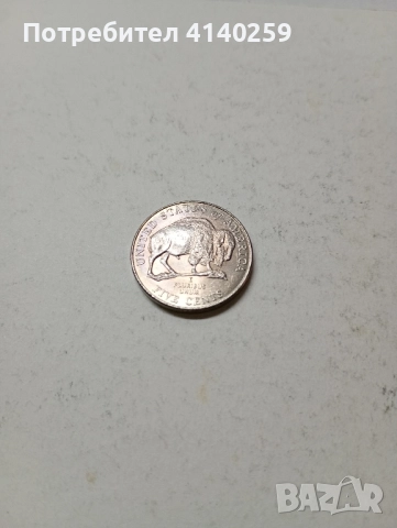 САЩ монета 5 цента 2005 юбилейни 