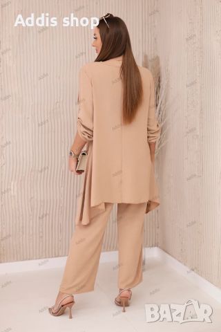 Дамски комплект блуза + панталон с висулка, 4цвята , снимка 14 - Комплекти - 45578099