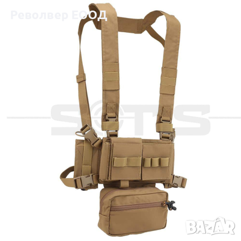 ТАКТИЧЕСКА ЖИЛЕТКА PMC MICRO D CHEST RIG – TN, снимка 2 - Екипировка - 45056902