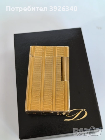 S.T.Dupont линия 1 страничен пламък, снимка 3 - Колекции - 54009911