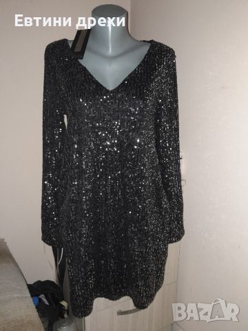 Нови паетени рокли AMISU , снимка 1 - Рокли - 45023705