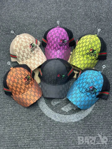 шапки с козирка gucci , снимка 9 - Шапки - 51041123