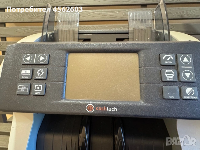 Машина за броене на пари Cashtech 9000, снимка 3 - Други машини и части - 53767576