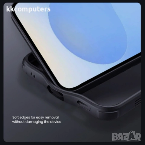 NILLKIN Camshield Pro за Samsung S26+ - PC+TPU, Плъзгащо капаче за камера, Черен, Вкл. Протектор, снимка 11 - Калъфи, кейсове - 53709858