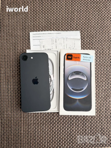 НОВ❗️ 24м Гар❗️ iPhone 16Е ❗️Лизинг от 16Е/мес ❗️black 128 gb❗️ черен ❗️100% бат