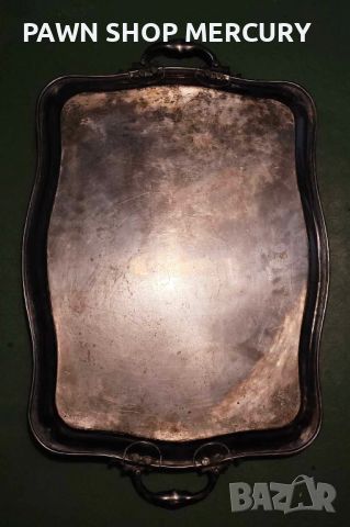 Продавам старинна тава поднос Berndorf Alpacca Silver, 19 век, снимка 3 - Антикварни и старинни предмети - 45483097
