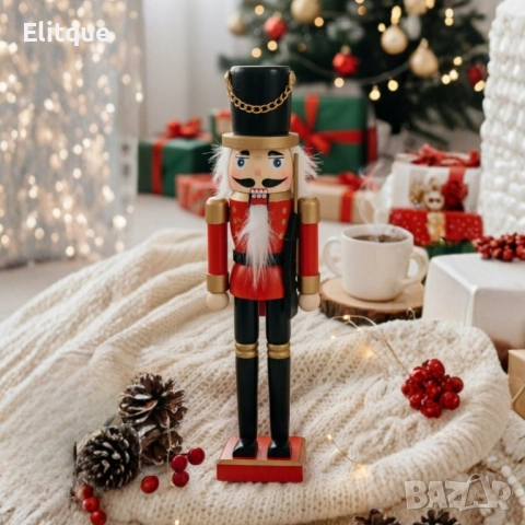 Дървена Коледна фигурка – Малък детайл, голям празничен уют, снимка 3 - Декорация за дома - 52545783