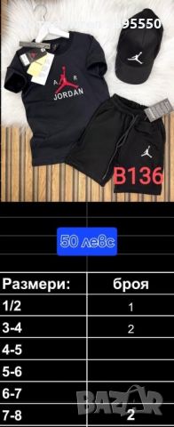 Детски летни екипи, снимка 7 - Детски комплекти - 45929085