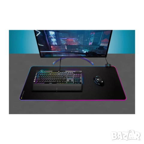 Подложка за мишка Corsair MM700 RGB, Extended-XL, Black, снимка 2 - Клавиатури и мишки - 52631544