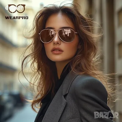 wearPro Classic Ultralight слънчеви очила за мъже – поляризирани винтидж, снимка 3 - Слънчеви и диоптрични очила - 49869548