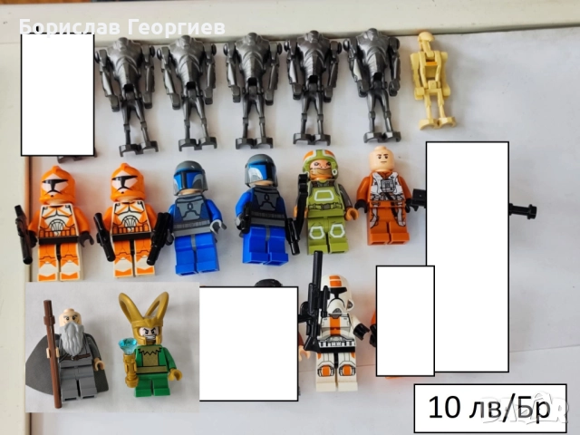 Оригинални лего минифигурки lego star wars /ninjago/ и други, снимка 8 - Образователни игри - 33848004