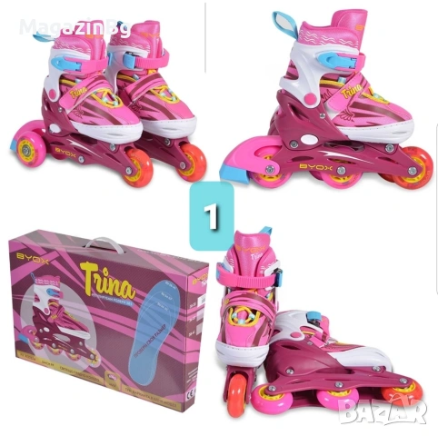 Кънки Trina Euphoria DONNA UNICORN Alicorn Little beetle Ролери roleri, снимка 2 - Ролери, кънки - 38697341