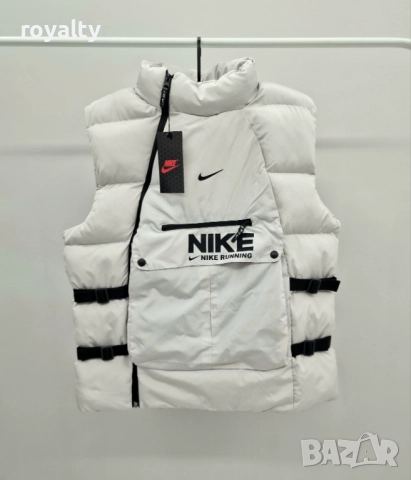 Nike мъжки бял елек 