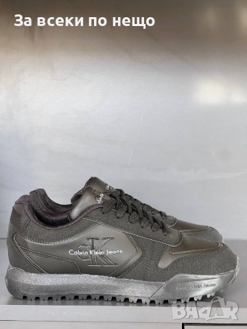 Calvin Klein Мъжки Черни Маратонки👟Мъжки Спортни Обувки В Черен Цвят Келвин Клайн Код E1207, снимка 4 - Маратонки - 53252984