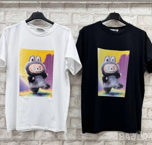 памучни дамски тениски labubu, снимка 7 - Тениски - 50843606