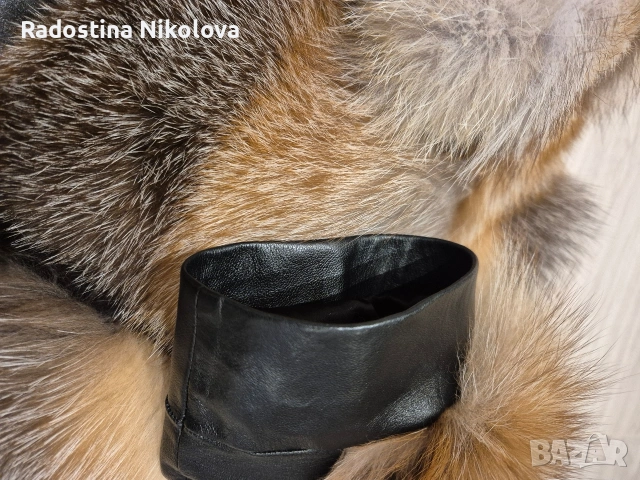 Палто от сребърна лисица , снимка 5 - Палта, манта - 53167286