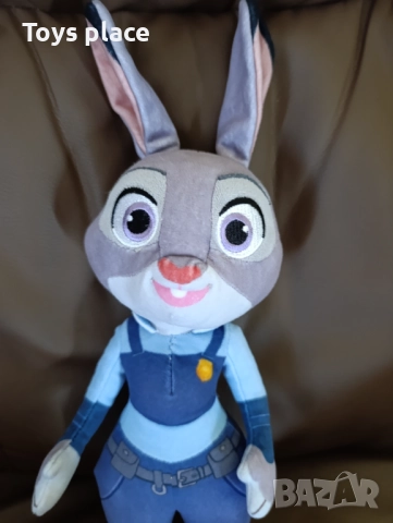 Оригинална Плюшена играчка Disney Junior, Zootropolis, Judy Hopps, снимка 2 - Плюшени играчки - 51711223