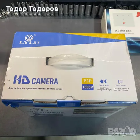 4 камери за видеонаблюдение наблюдение DVR Нови, снимка 3 - Комплекти за видеонаблюдение - 47782018