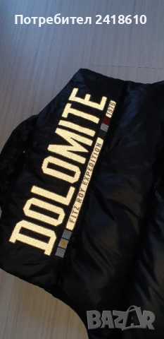 Dolomite Down Vest Mens Size L ОРИГИНАЛ! Мъжки Пухен Елек!, снимка 2 - Якета - 52152171