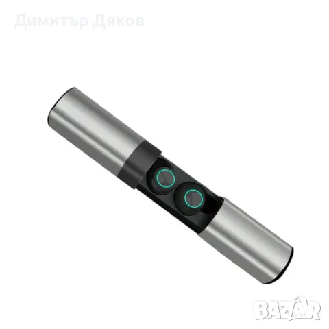 Bluetooth слушалки TWS-S2, зареждащ метален кейс с 1200mAh батерия - EP71, снимка 5 - Bluetooth слушалки - 48205690