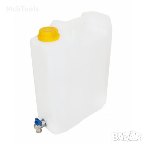 Туба за вода 10 литра с метално кранче Права, снимка 3 - Други инструменти - 46447137