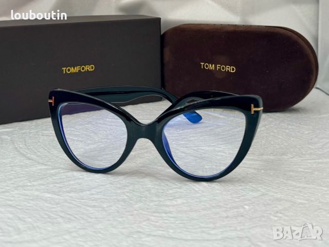 TOM FORD дамски диоптрични рамки очила за компютър котка, снимка 6 - Слънчеви и диоптрични очила - 45248899