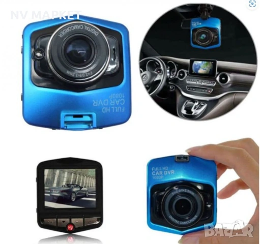 DVR камера за кола с 2.4 инчов екран, Full HD резолюция и 360 градуса въртене, снимка 10 - Аксесоари и консумативи - 53684722