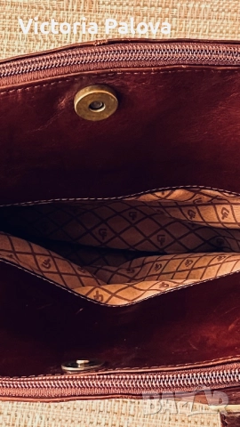 Италианска чанта vintage CLAUDIO FERRICI , снимка 8 - Чанти - 52016862