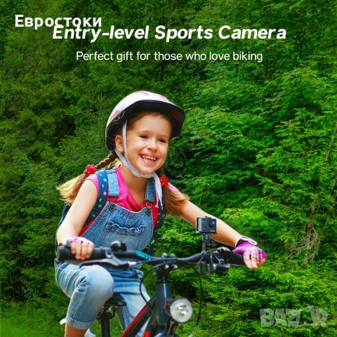 Surfola SF230 Подводна екшън камера 4K 30fps, до 40 метра дълбочина, 20MP, WiFi EIS камера , снимка 6 - Камери - 50812918