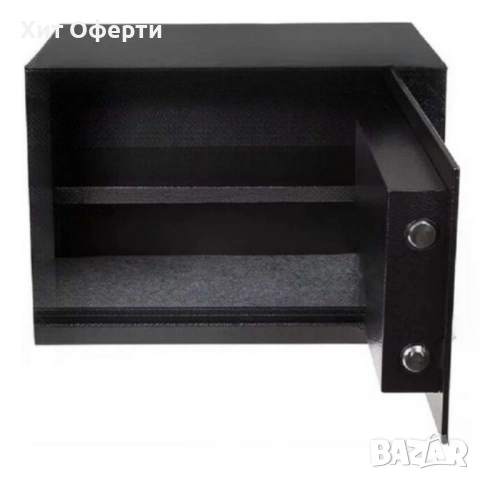 Сейф за ценности Cheffinger с цифрово заключване – 8,5L, 16L и 26L варианти, батерии и монтажни болт, снимка 5 - Други стоки за дома - 53202458