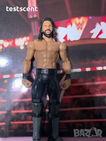 Екшън фигура WWE Seth Rollins Сет Ролинс Mattel Basic играчка , снимка 2 - Колекции - 48495599