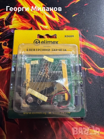 Електронен Кит за Сглобяване "Електронни Зарчета" (Elimex K068H)