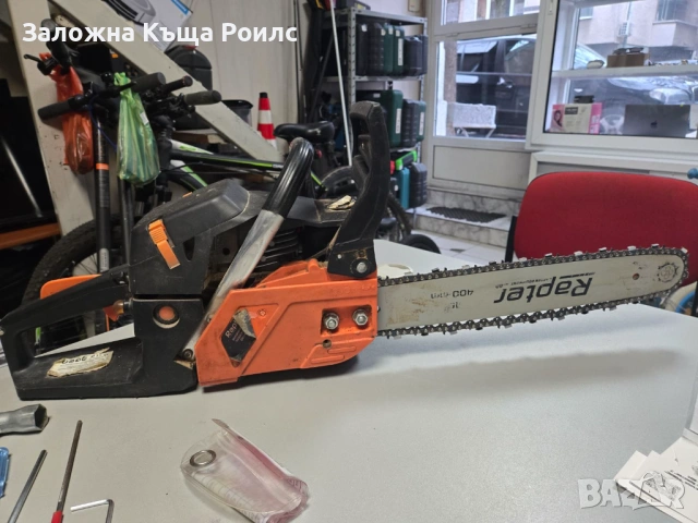 Бензинова резачка за дърва Rapter RR CS-52, 2.4 к.с., 40 см, снимка 2 - Други инструменти - 53556154