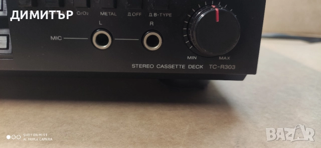 дек sony tc-r303, снимка 5 - Декове - 52828500