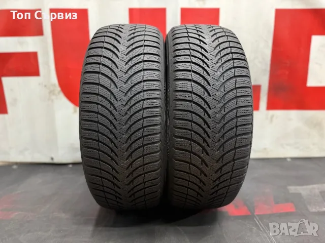 215 55 17, Зимни гуми, Michelin AlpinA4, 2 броя, снимка 2 - Гуми и джанти - 47288326