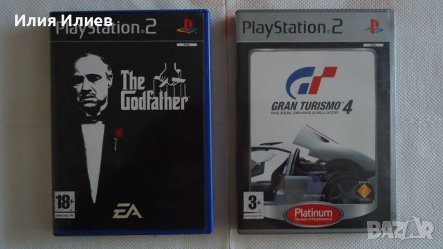 The Godfather / Gran Turismo 4 Platinum Playstation 2, снимка 1 - Игри за PlayStation - 46721396