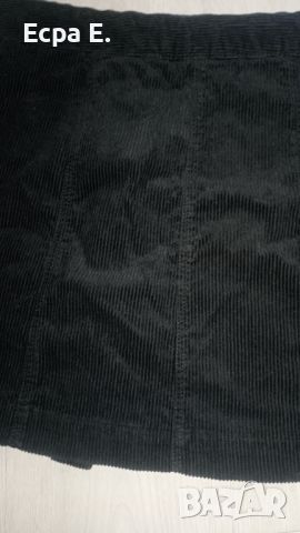 Черна пола с копчета на HM, снимка 3 - Поли - 45169057