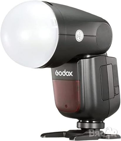 Дифузьор за светкавици Godox V1, V1 Pro, ad100pro и ad200pro, снимка 2 - Светкавици, студийно осветление - 46367210