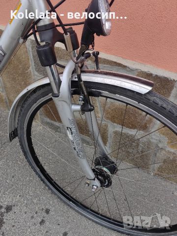28" Staiger L размер алуминиев градски трекинг велосипед, снимка 5 - Велосипеди - 45795565