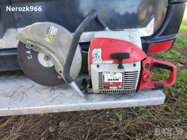 Фугорез/ ъглошлайф Diam EC7500, снимка 3 - Други машини и части - 52791479