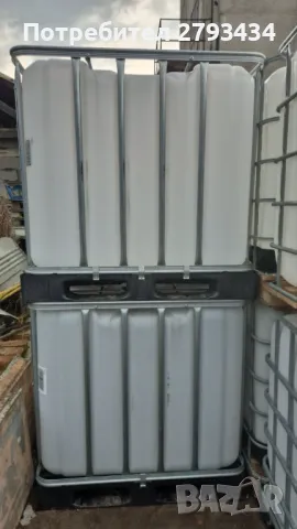 Бидони Цистерни 1000 литра от хранителна индустрия , снимка 6 - Бидони, бурета и бъчви - 49701996