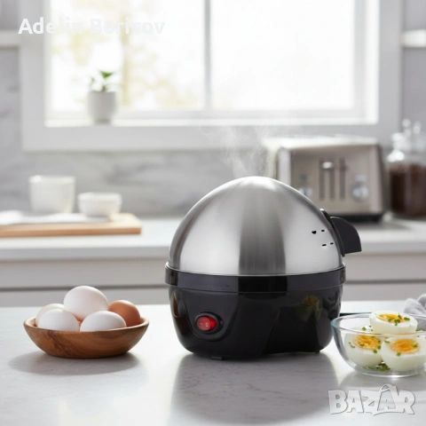 Яйцеварка Rosberg R51982C, 350W, За 7 яйца, Автоматично изключване със сигнал, снимка 2 - Аксесоари за кухня - 53722070