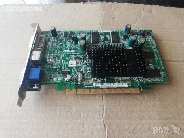 Видео карта ATi Radeon Asus X600 RV370XT 256MB DDR 128bit PCI-E, снимка 5 - Видеокарти - 45370883