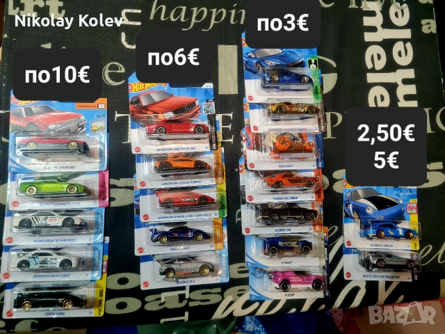 Hot wheels - колекционерски колички, снимка 7 - Коли, камиони, мотори, писти - 53182033