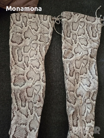 Жестоки змийски чизми #37, снимка 2 - Дамски ботуши - 52439457