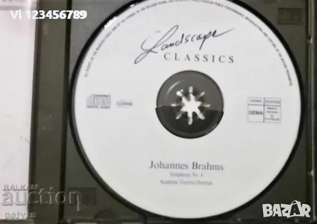 СД - JOHANNES BRAHMS ´ SYMPHONY No 4 - CD, снимка 2 - CD дискове - 49182860