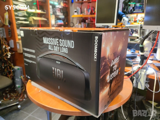 Чисто нов JBL Boombox 3, снимка 4 - Bluetooth тонколони - 52684543