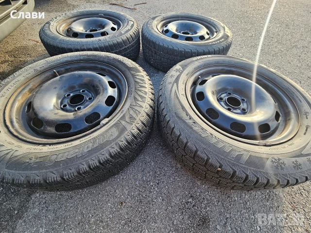 Джанти 15 5х100 ЕТ 38 Цо. 57.1 с гуми 195/65/15, снимка 4 - Гуми и джанти - 53264180