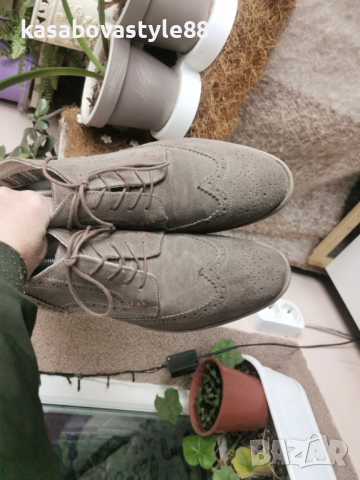 Мъжки обувки естествен велур , снимка 5 - Ежедневни обувки - 53739681