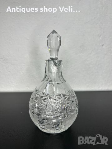 Кристална бутилка №5419, снимка 2 - Антикварни и старинни предмети - 45806639